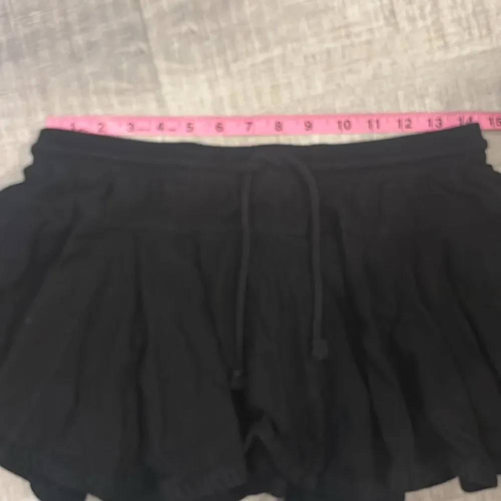 Anthropologie daily practice black skirt
